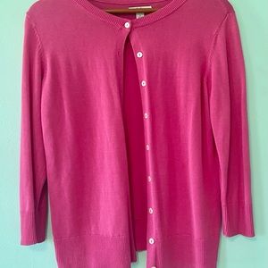Pink Croft & Barrow cardigan